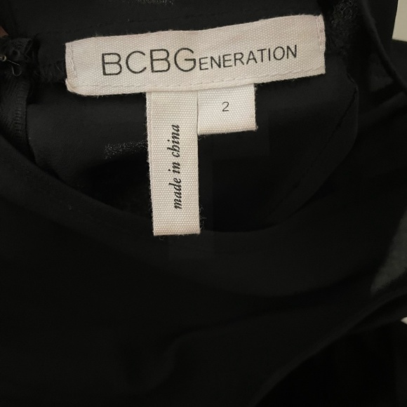 Black BCBGeneration Romper - Picture 2 of 3